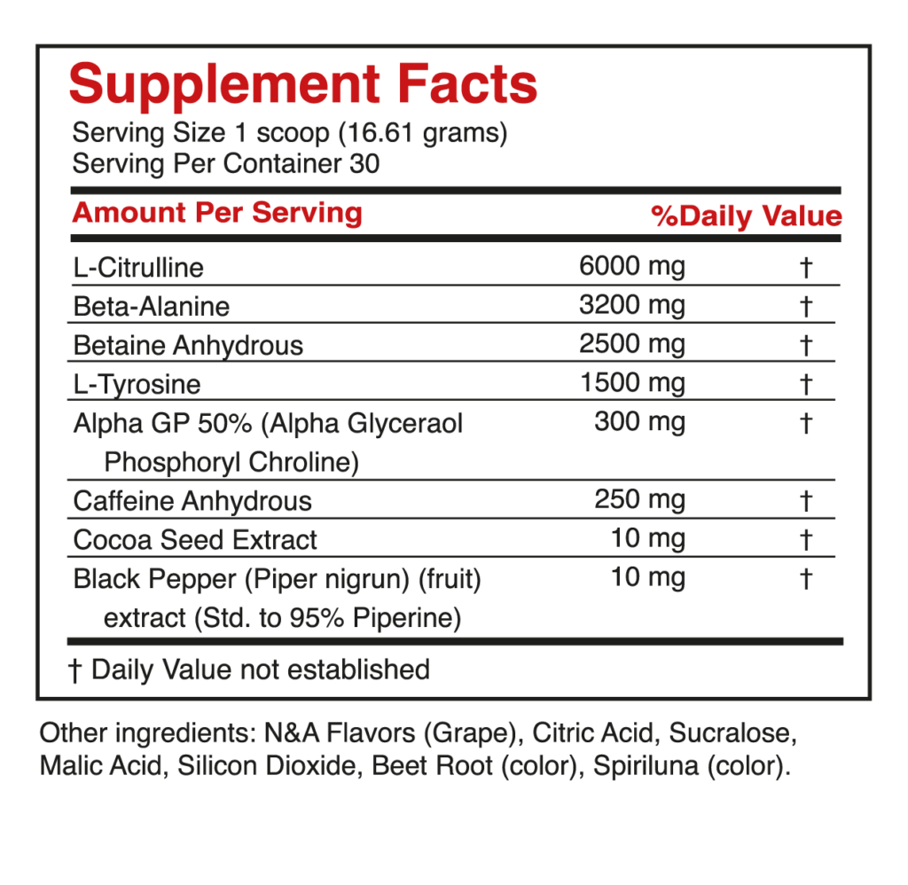 preworkout t